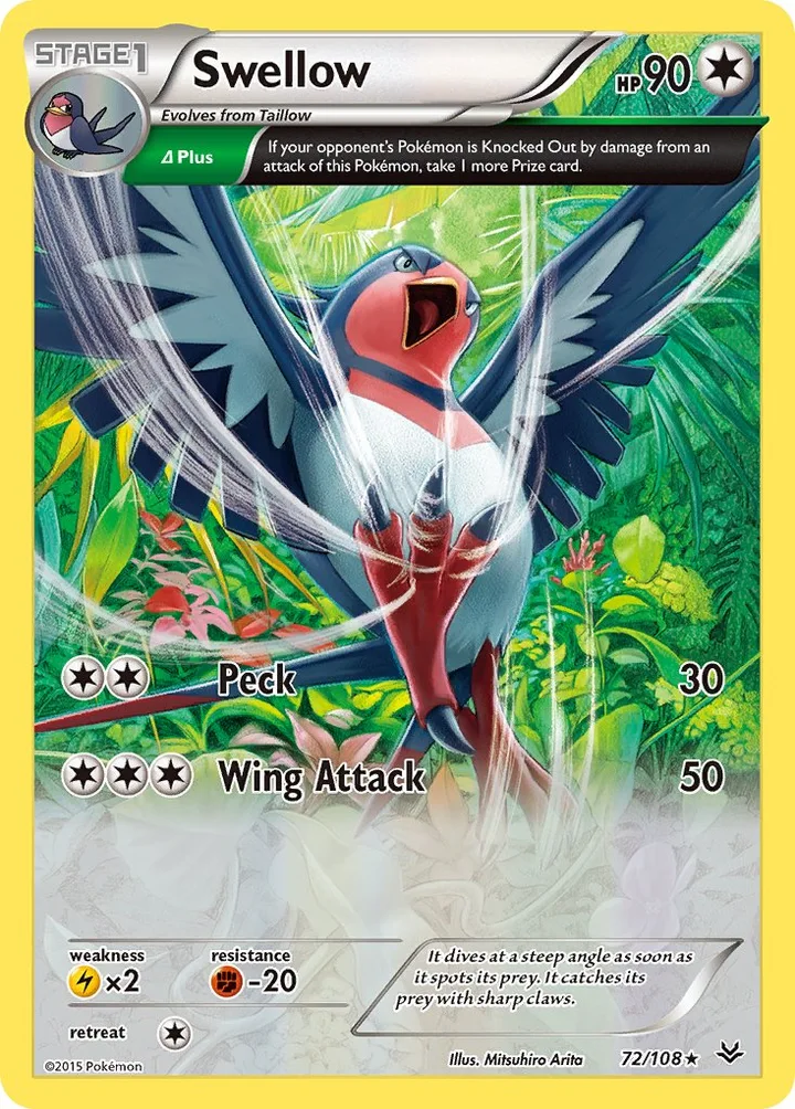 Swellow, Roaring Skies 72/108