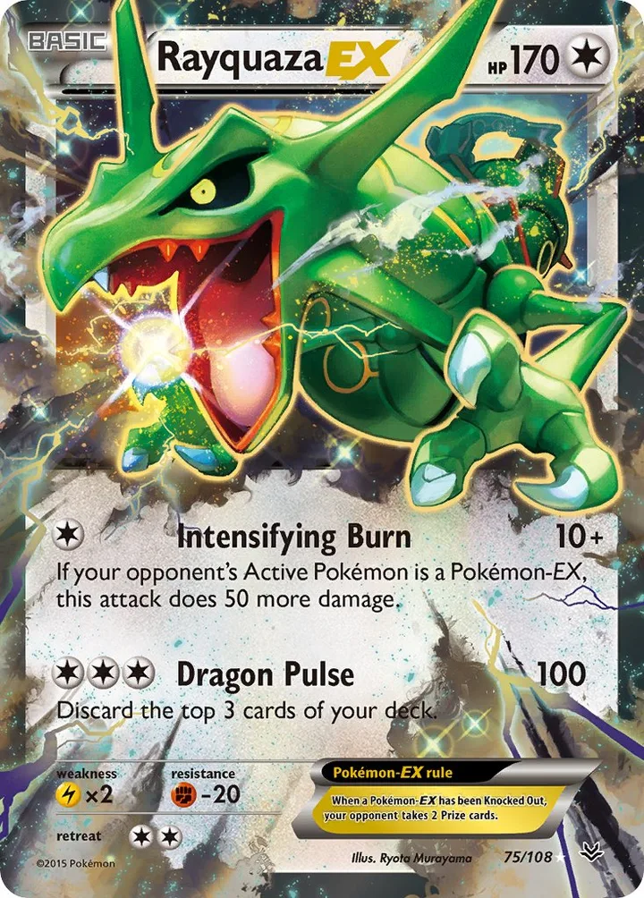 Rayquaza-EX, Roaring Skies 75/108