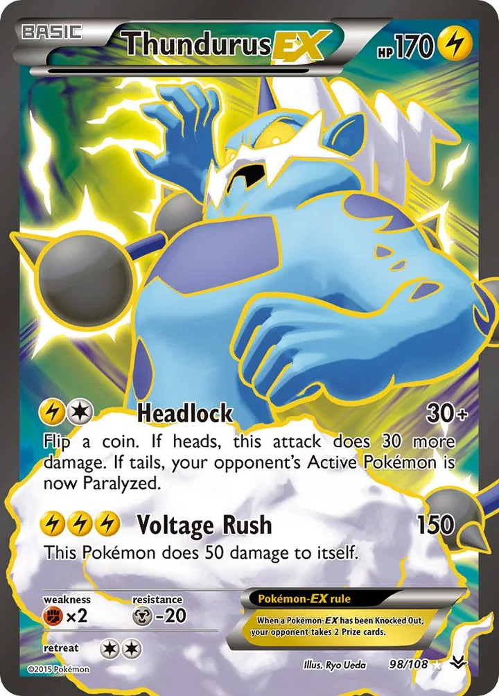 Thundurus-EX, Roaring Skies 98/108