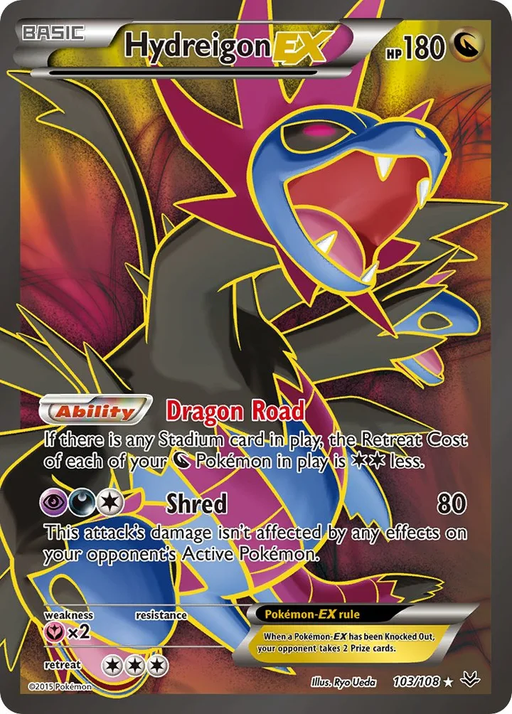 Hydreigon-EX, Roaring Skies 103/108