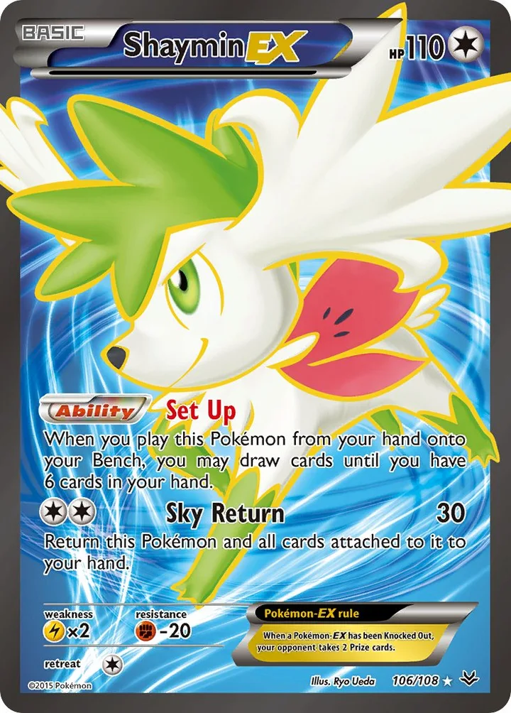 Shaymin-EX, Roaring Skies 106/108