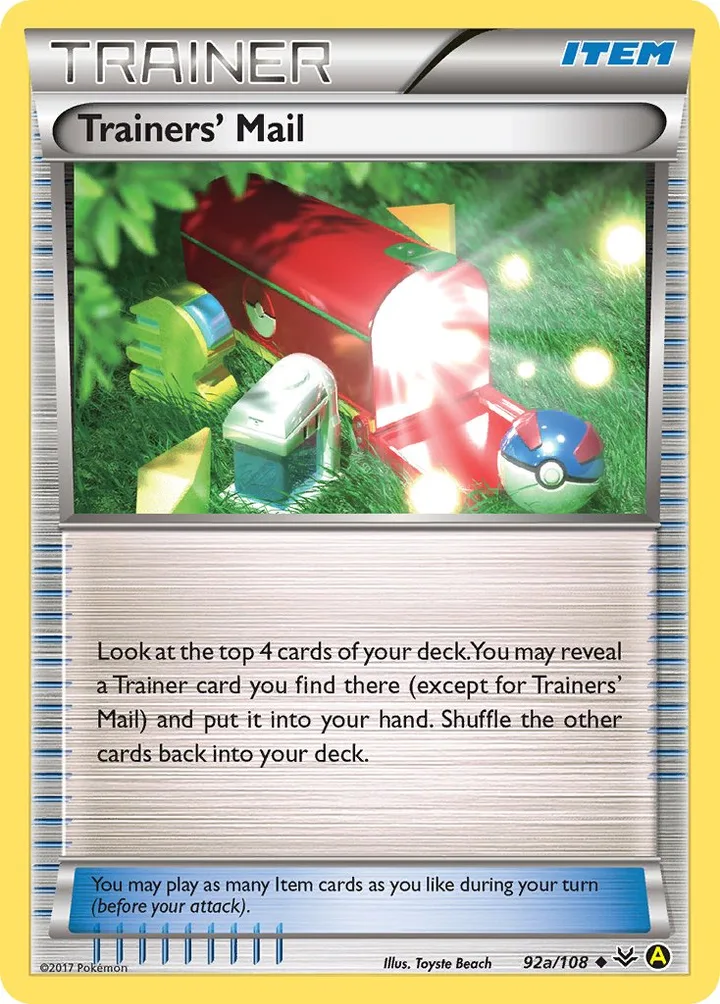Trainers’ Mail, Roaring Skies 92a/108