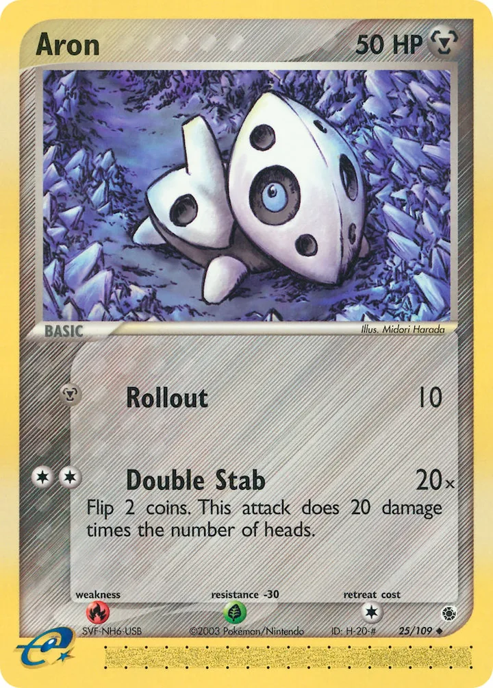 Aron, Ruby & Sapphire 25/109