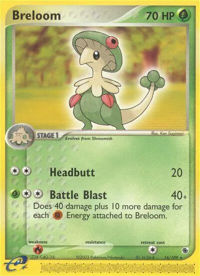 Breloom, Ruby & Sapphire 16/109