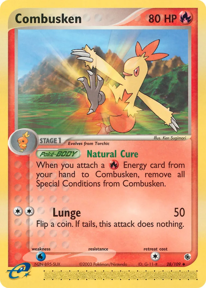 Combusken, Ruby & Sapphire 28/109
