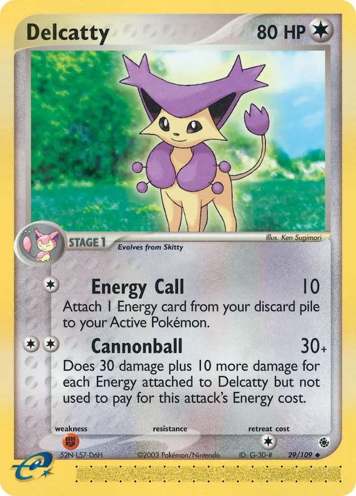 Delcatty, Ruby & Sapphire 29/109