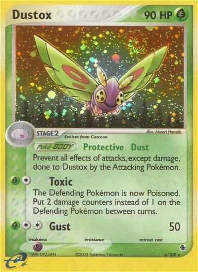 Dustox, Ruby & Sapphire 6/109