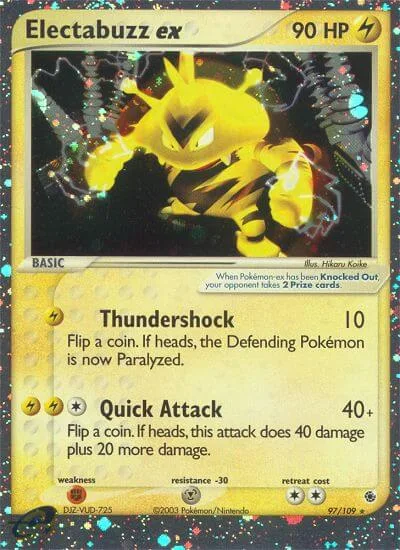Electabuzz ex, Ruby & Sapphire 97/109