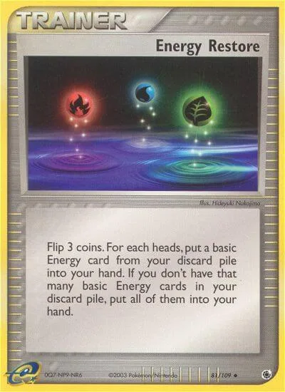 Energy Restore, Ruby & Sapphire 81/109