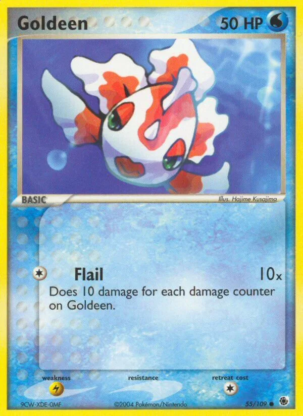 Goldeen, Ruby & Sapphire 55/109