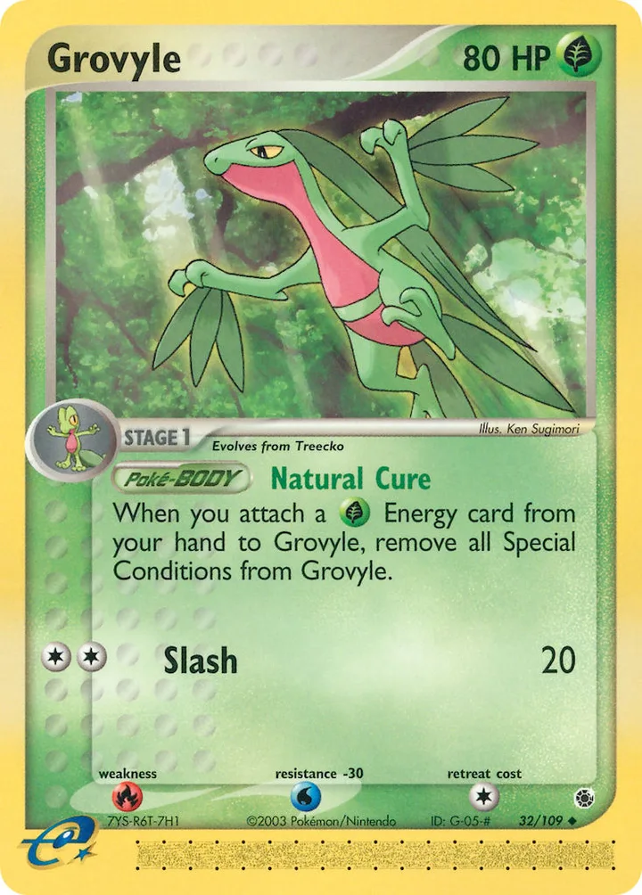 Grovyle, Ruby & Sapphire 32/109