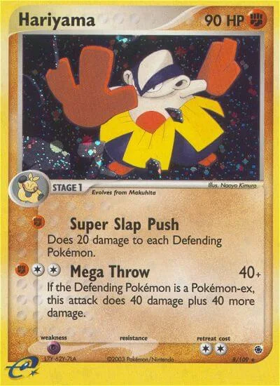 Hariyama, Ruby & Sapphire 8/109