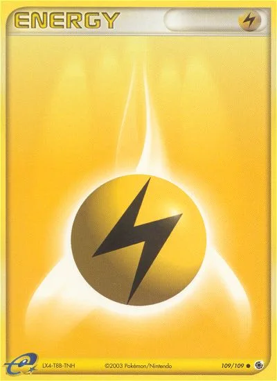 Lightning Energy, Ruby & Sapphire 109/109