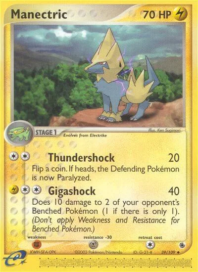 Manectric, Ruby & Sapphire 39/109