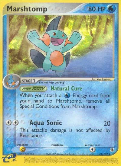 Marshtomp, Ruby & Sapphire 41/109