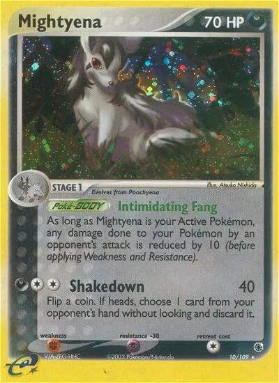 Mightyena, Ruby & Sapphire 10/109