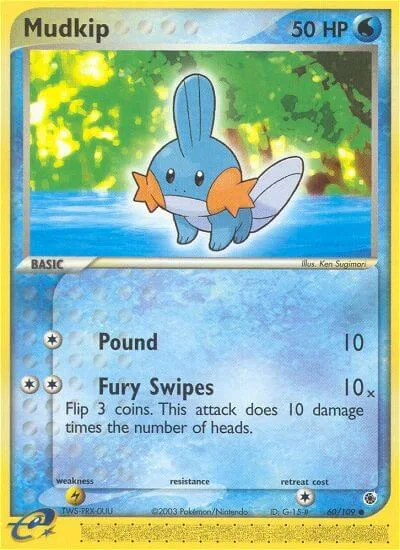 Mudkip, Ruby & Sapphire 60/109