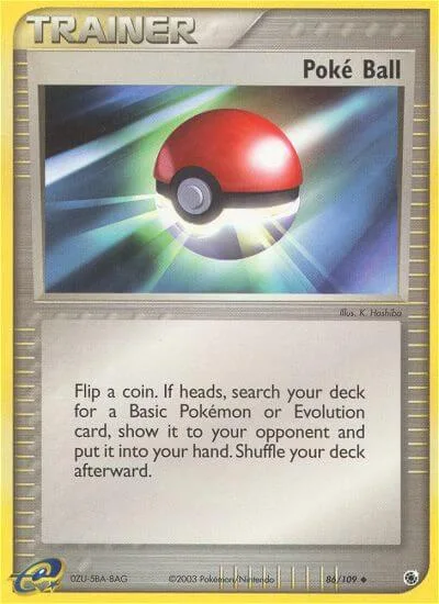 Poké Ball, Ruby & Sapphire 86/109