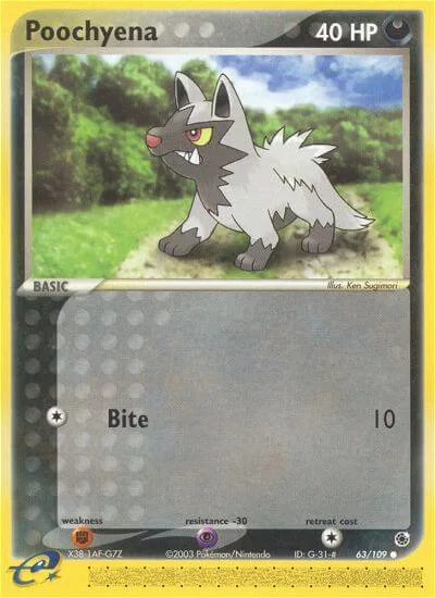Poochyena, Ruby & Sapphire 63/109