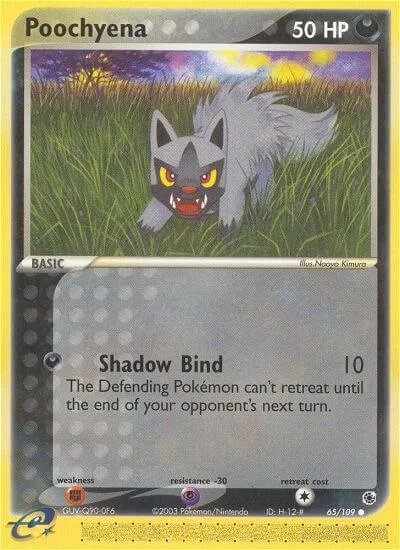 Poochyena, Ruby & Sapphire 65/109