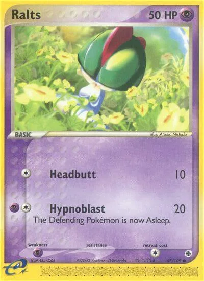 Ralts, Ruby & Sapphire 67/109