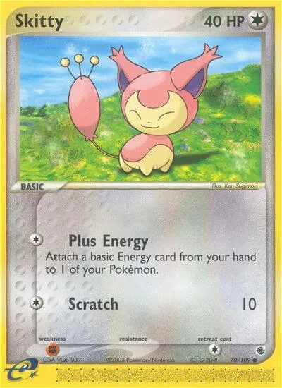Skitty, Ruby & Sapphire 70/109