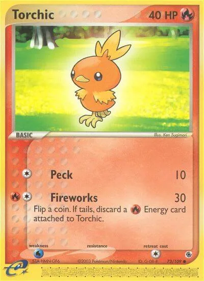 Torchic, Ruby & Sapphire 73/109