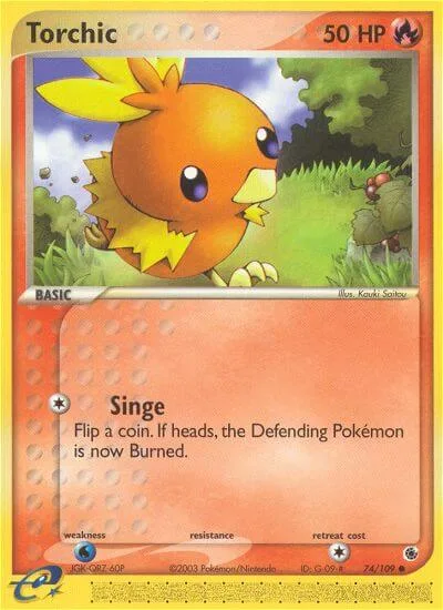 Torchic, Ruby & Sapphire 74/109