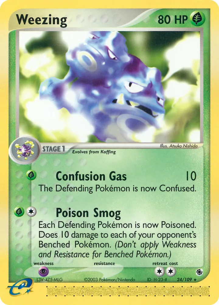Weezing, Ruby & Sapphire 24/109
