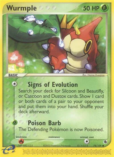 Wurmple, Ruby & Sapphire 78/109