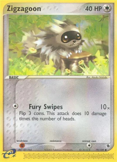 Zigzagoon, Ruby & Sapphire 79/109