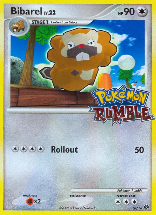 Bibarel, Rumble 16/16