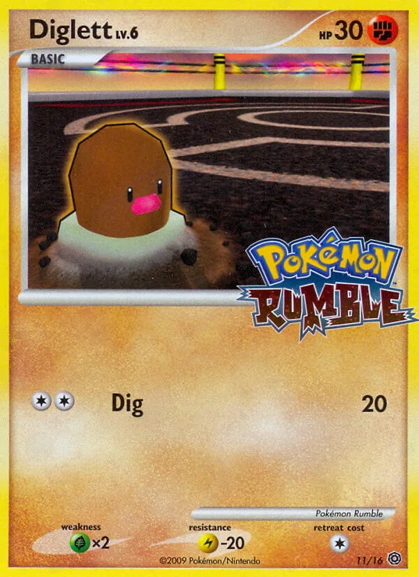 Diglett, Rumble 11/16