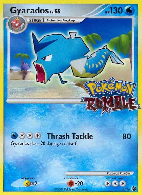 Gyarados, Rumble 6/16