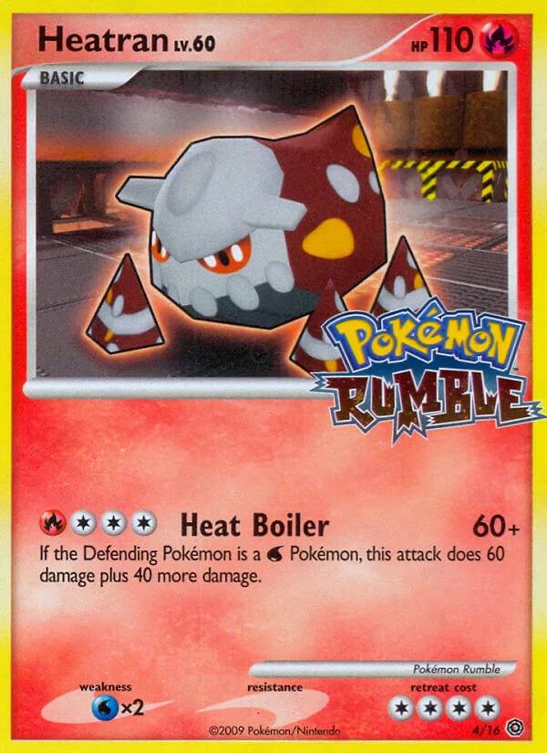 Heatran, Rumble 4/16