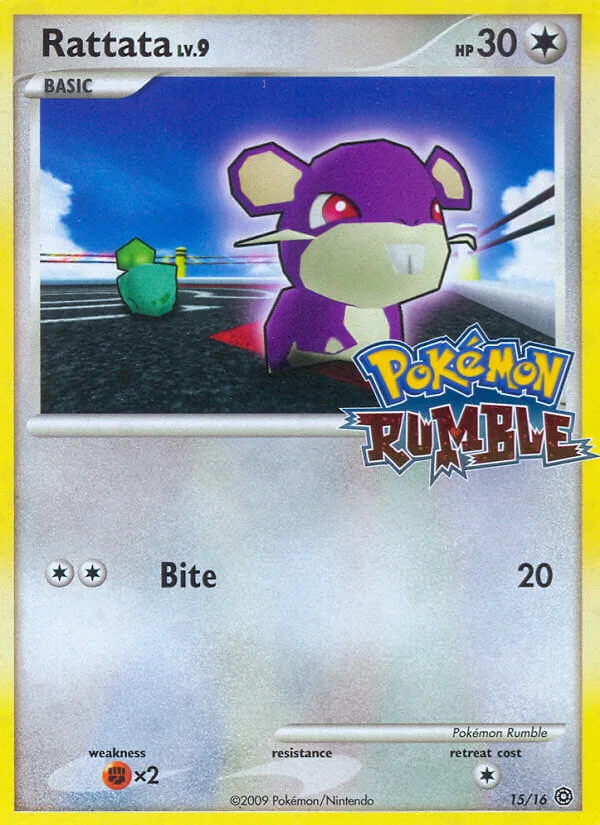 Rattata, Rumble 15/16