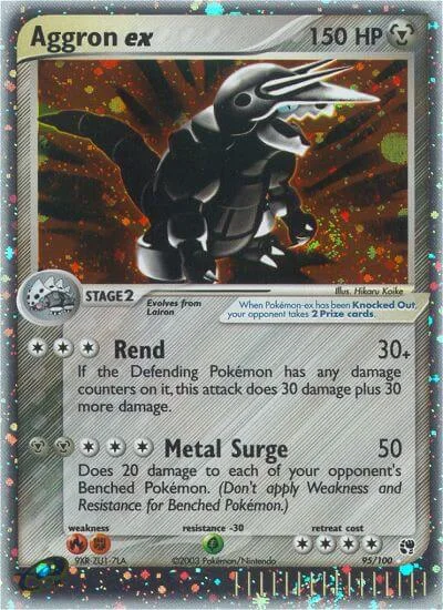Aggron ex, Sandstorm 95/100