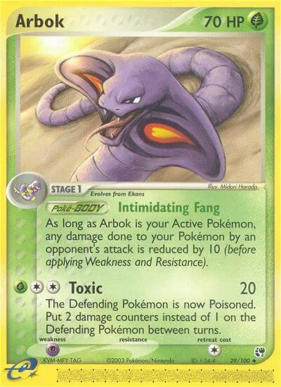 Arbok, Sandstorm 29/100