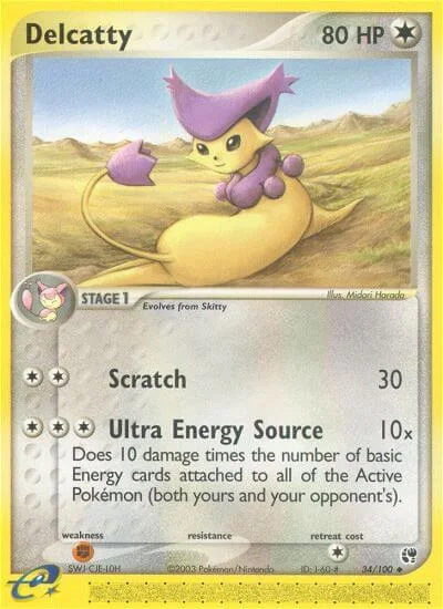 Delcatty, Sandstorm 34/100