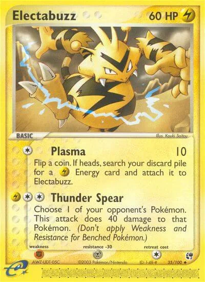 Electabuzz, Sandstorm 35/100