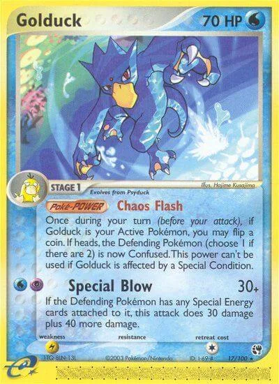 Golduck, Sandstorm 17/100