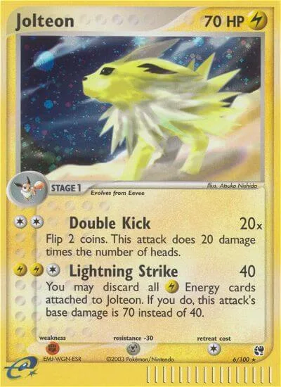 Jolteon, Sandstorm 6/100