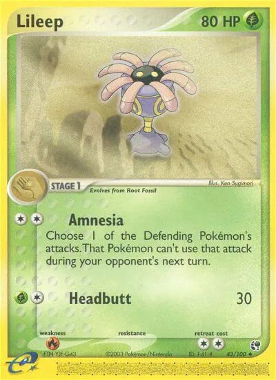 Lileep, Sandstorm 43/100
