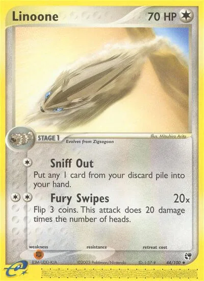 Linoone, Sandstorm 44/100