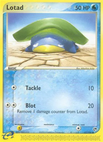 Lotad, Sandstorm 67/100