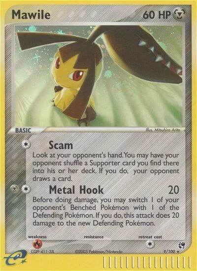 Mawile, Sandstorm 9/100