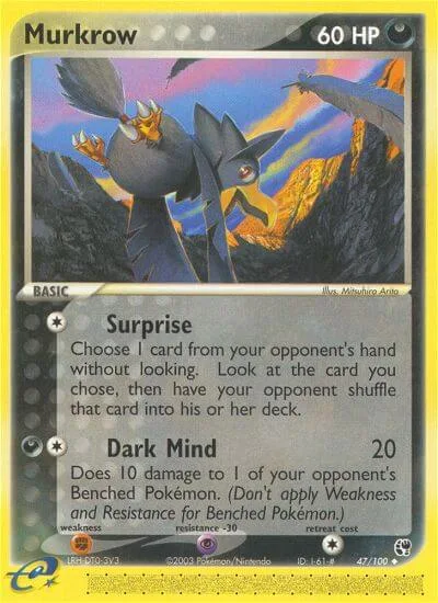Murkrow, Sandstorm 47/100