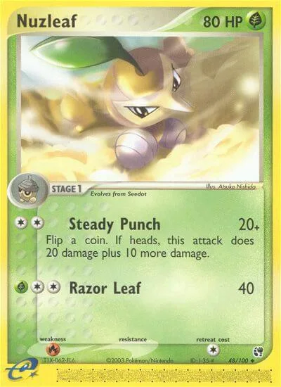 Nuzleaf, Sandstorm 48/100