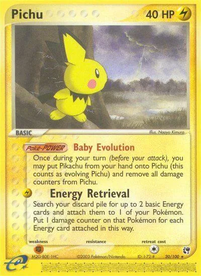 Pichu, Sandstorm 20/100