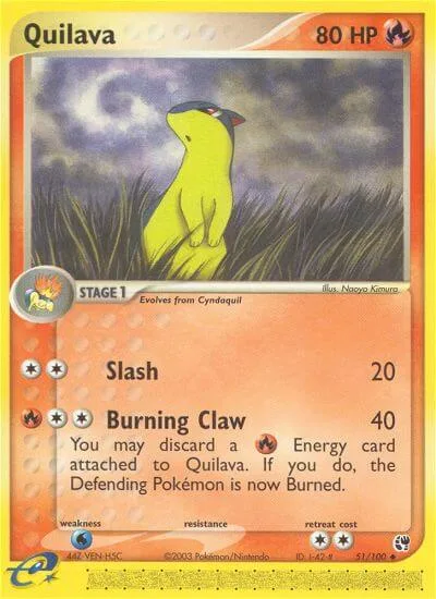 Quilava, Sandstorm 51/100